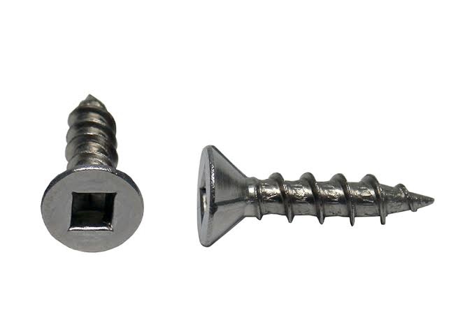 SCREW S/FAST CSK S/S SQDR 12 x 65 (500) | Warehouse Building Supplies